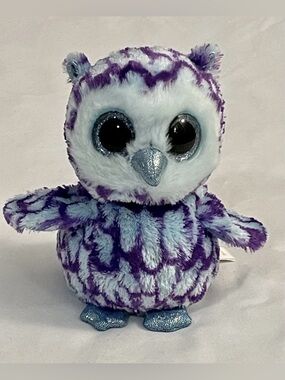 Authentic Ty Beanie Boo Stuffed Owl “Oscar”